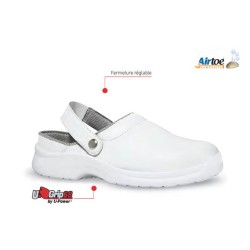 Sabot blanc avec ambout de sécurité SURGE SB U-POWER