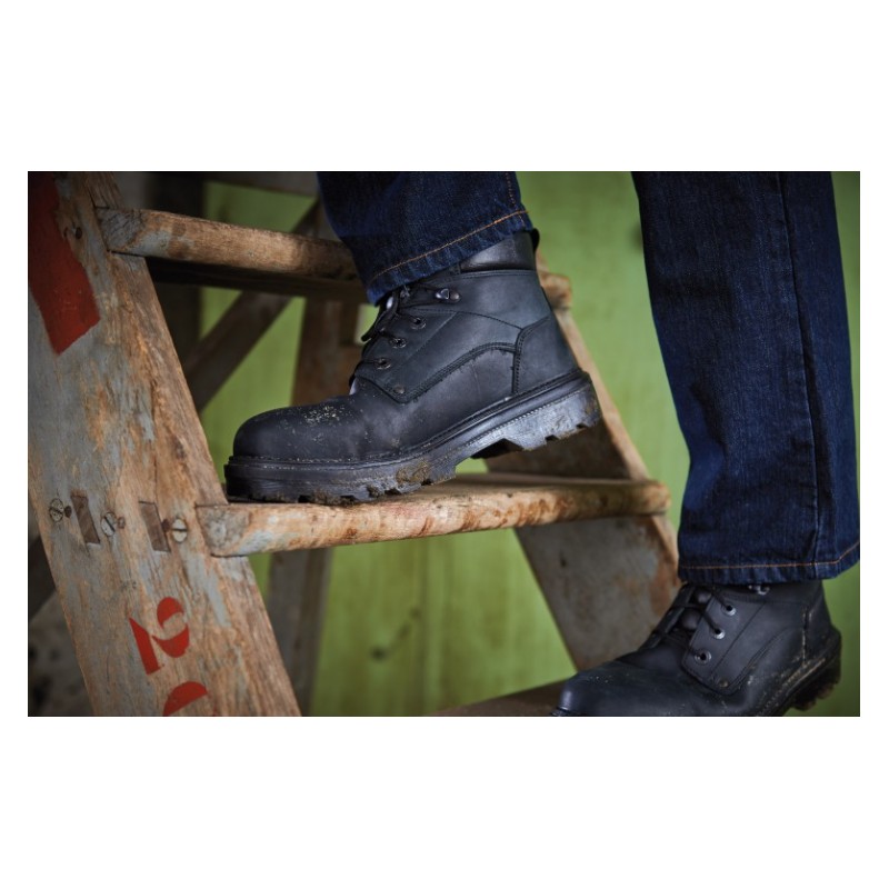 chaussure de securite haute en cuir imola