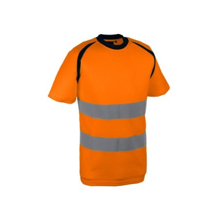 t-shirt signalisation travail haute visibilité jaune orange SUZE SUZO