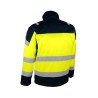 Veste haute visibilie avec bande retro-reflechissante coton polyester
