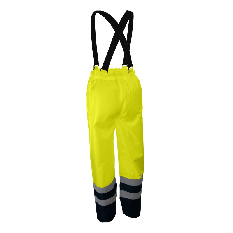 Pantalon à bretelles jaune ou orange haute visibilité PIVA PIVO Singer