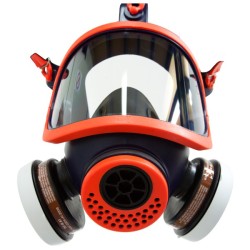 Masque respiratoire CLIMAX panoramique double flitre 732-N facial