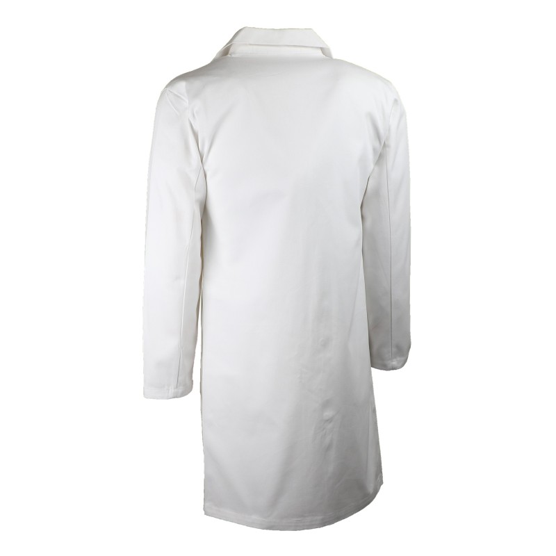 Blouse travail 100% coton bleu ou blanc fermeture boutons poches