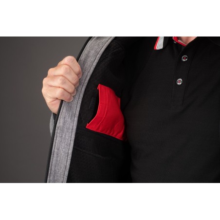 Veste Softshell Homme - Imperméable Et Coupe-Vent - Idéale Pour Randonnée, Running, Vélo Et Quotidien