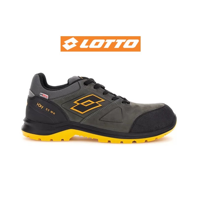 Chaussures de sécurité basses noires S3 SRC HDRY - LOTTO HIT 250