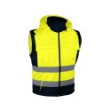 Veste sécurité haute visibilité jaune avec ou sans manche VILMA