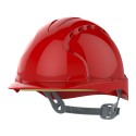 casque de chantier ventilé EVO2 rouge ajf030-000-600