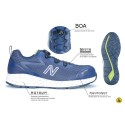Baskets chaussures de sécurité NEW BALANCE LOGIC BOA laçage rapide bleues ou noires