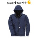  Sweat Carhartt bleu WIND-FIGHTER-HOODED 101759