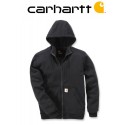  Sweat Carhartt noir WIND-FIGHTER-HOODED 101759