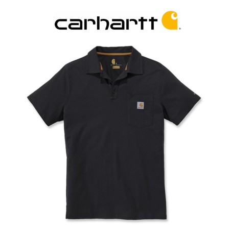 Polo manches courtes Carhartt Force Delmont Pocket anti transpirant