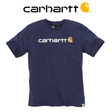 T-shirt manches courtes Core Logo de Carhartt avec logo imprimé sur poitrine