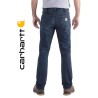 Jean de travail Rugged Flex Straight de Carhartt 5 poches denim cintré Jean de travail Rugged Flex Straight de Carhartt 5 poches denim cintré