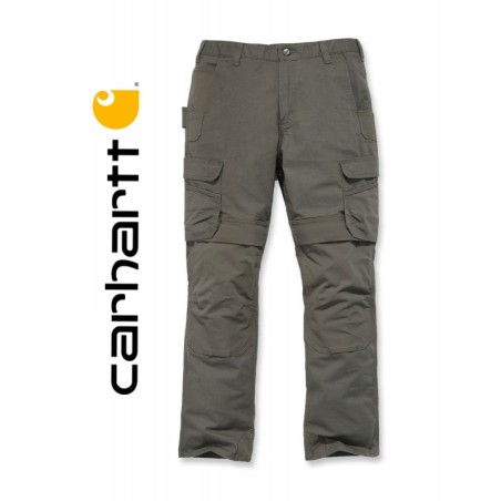 Pantalon de travail cargo Carhartt Full Swing Steel tarmac ou black