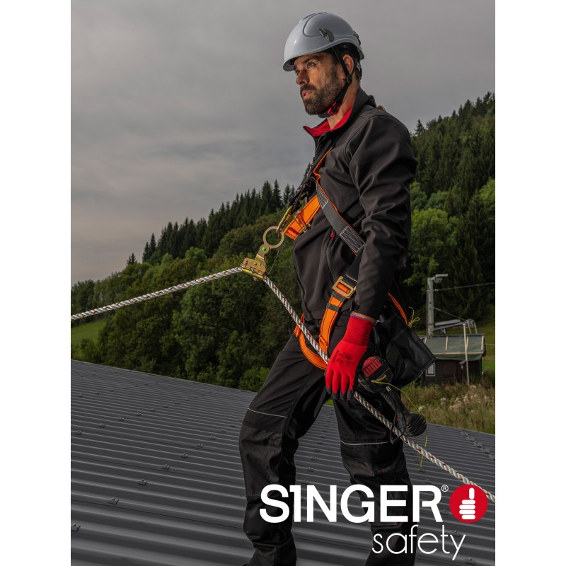 Veste de travail coupe vent softshell déperlant légère Vernam Vernon