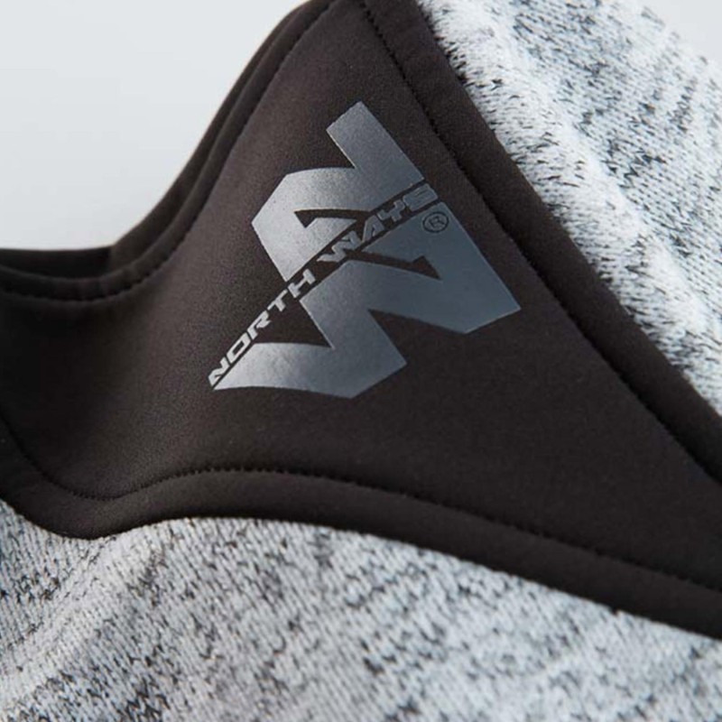 Gilet travail femme maille chinée polyester softshell corail ou gris