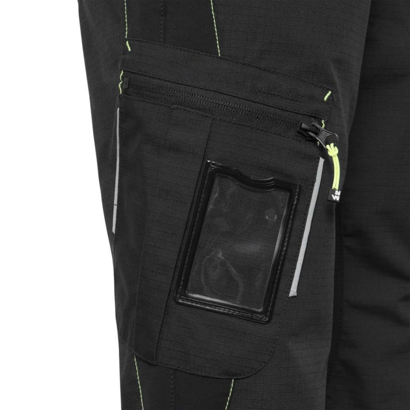 Pantalon de travail femme EPI noir ou bleu marine multipoches ripstop