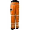 Pantalon de travail haute visibilite sécurite jaune orange PILAM PILOM
