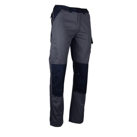 PANTALON DE TRAVAIL BICOLORE MULTIPOCHES LMA ZERO METAL