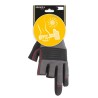 Gants type mécanique modèle avec trois doigts coupés pour dextérité