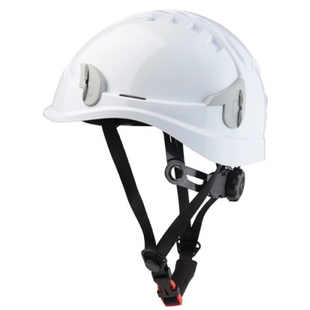 Casque monteur ventilé ou non ventilé avec attache pour lampe frontale