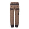Pantalon de travail gris noir canvas coton homme avec multiples poches Pantalon de travail gris noir canvas coton homme avec multiples poches