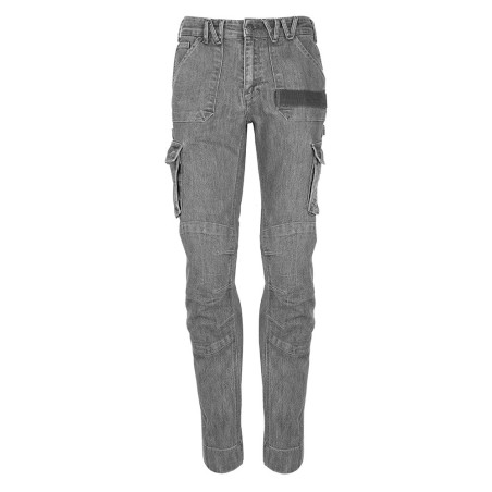 Pantalon de travail denim pour homme avec renforts genouillères préformés USAIN