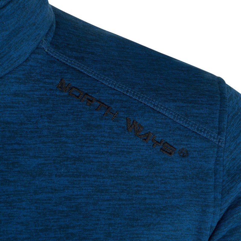 Sweat de Travail Kyllian 100% Polyester 240g/m² Zippé 3/4 Nine Worths