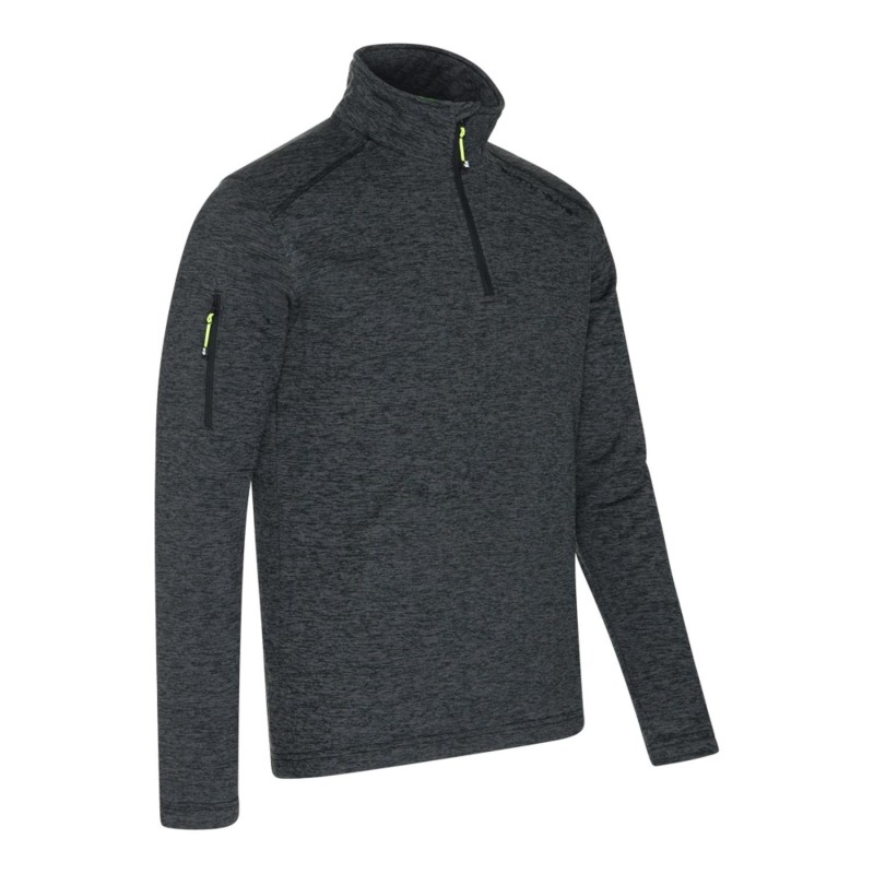 Sweat de Travail Kyllian 100% Polyester 240g/m² Zippé 3/4 Nine Worths