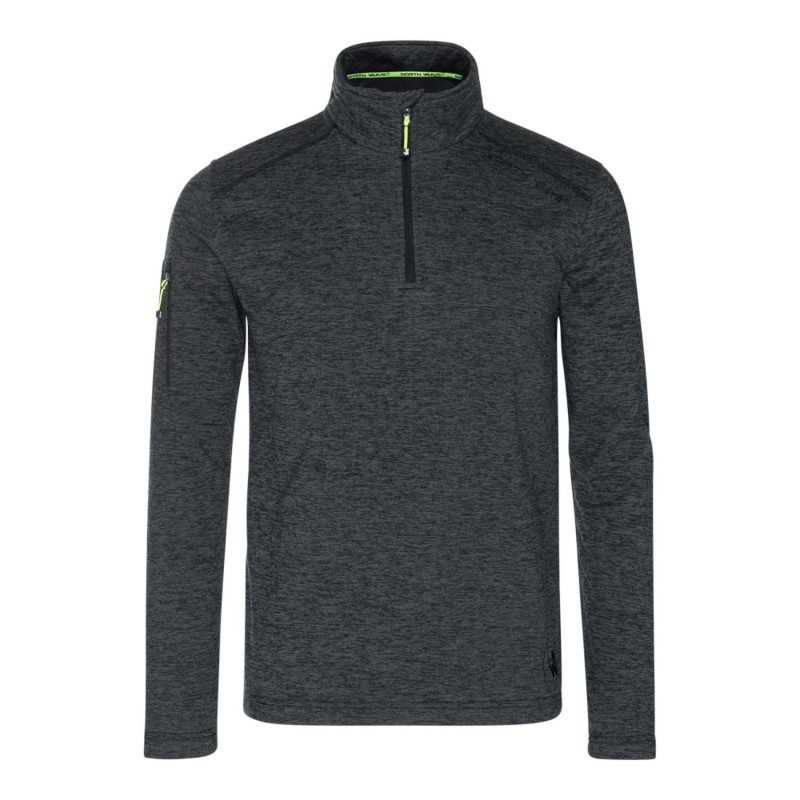 Sweat de Travail Kyllian 100% Polyester 240g/m² Zippé 3/4 Nine Worths