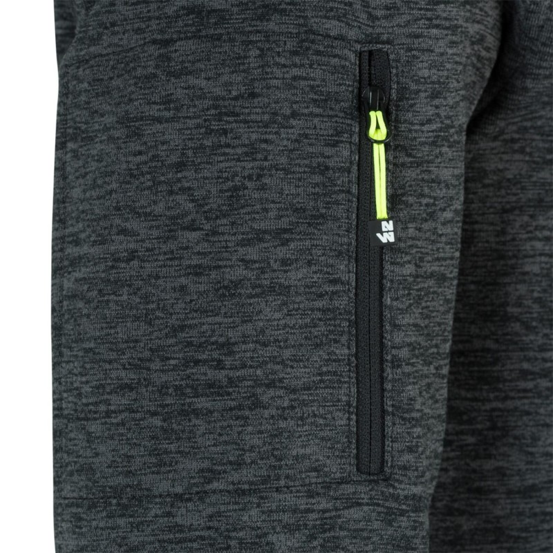 Sweat de Travail Kyllian 100% Polyester 240g/m² Zippé 3/4 Nine Worths