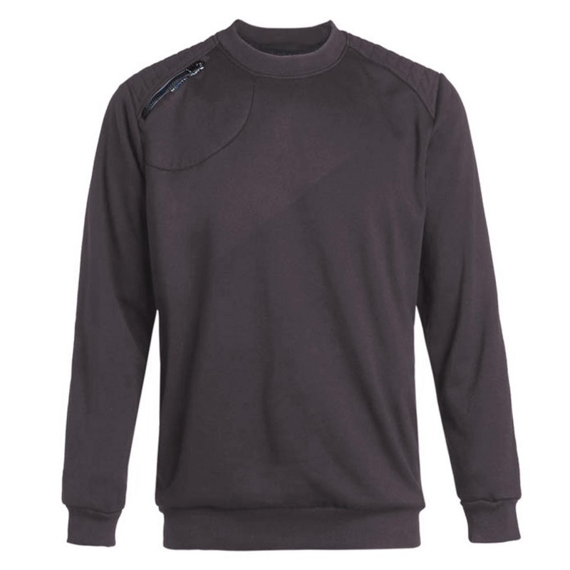 Sweat de travail 100% polyester 310g/m2 col rond Léon de North Ways