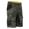 Bermuda de travail camouflage stretch HUGUES Nine Worths face avant