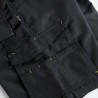 Détail poche cargo et renfort bermuda HUGUES Nine Worths noir