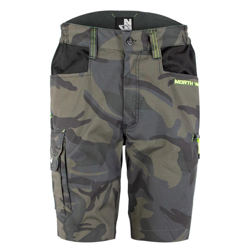 Short de travail JACK NINE WORTHS – Bermuda Ripstop léger