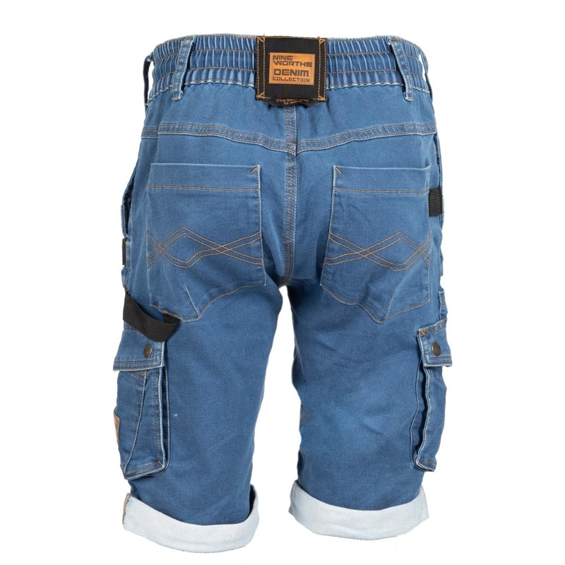 Short de travail BOLT NINE WORTHS – Jean's Dobby Denim Jogg