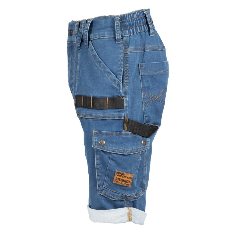 Short de travail BOLT NINE WORTHS – Jean's Dobby Denim Jogg