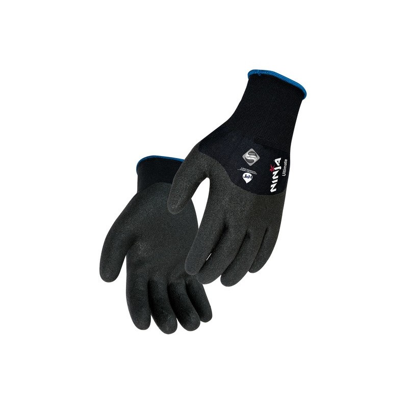 Paire de gants Ninja Ultimate enduction HPT dos aéré jauge 15 N10