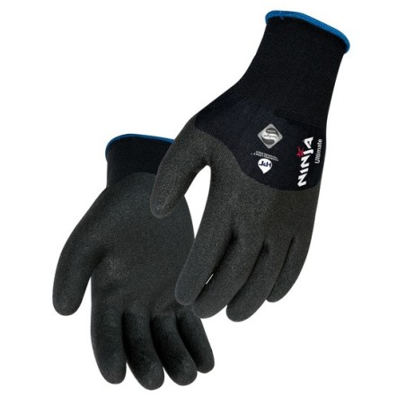 Paire de gants Ninja Ultimate enduction HPT dos aéré jauge 15 N10