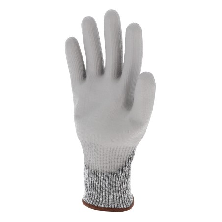 Paire de gants anti coupure niveau C poignet tricot et enduction paume