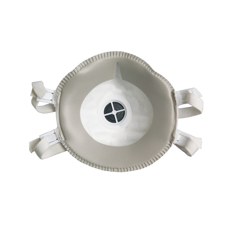 Demi-masque filtrant FFP3 NR D confort boite 5 masques pince nez valve