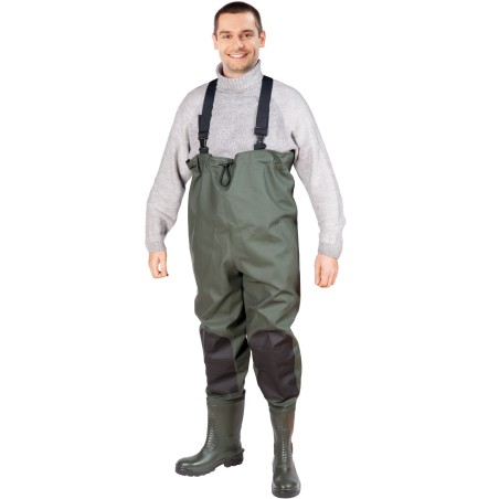 Waders botte cuissarde pvc 700 gm2 hauteur 143 cm S5 SRC Wiki Singer