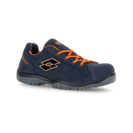 Chaussures basses de sécurité LOTTO JUMP 350 II bleu navy orange S3L