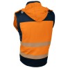 Veste softshell 2 x 1 haute visibilité manche amovible doublé polaire