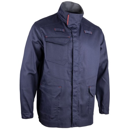 Veste de travail multirisque ATEX bleu marine Sodium de LMA