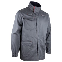 Veste de travail multirisque ATEX gris Lithium de LMA