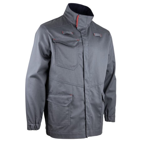 Veste de travail multirisque ATEX gris Lithium de LMA