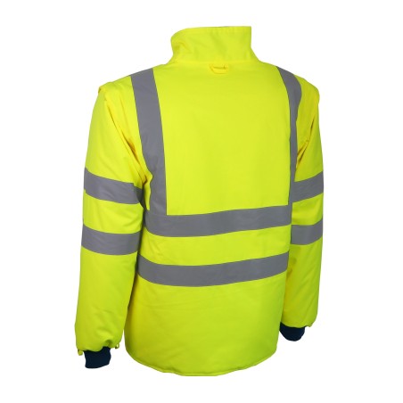 Parka 4 en 1 Haute Visibilité 100 % polyester Oxford enduit TPU PACA/PACO Singer Safety