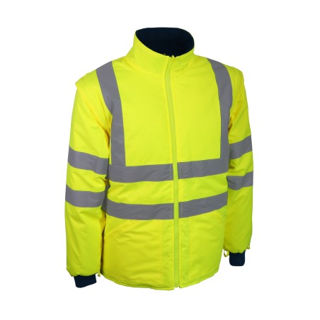 Parka 4 en 1 Haute Visibilité 100 % polyester Oxford enduit TPU PACA/PACO Singer Safety