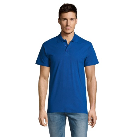 Polo classique homme manches-courtes confortable 100% Coton